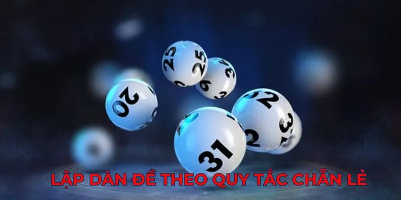 Cách lập dàn đề 4 số theo quy luật chẵn lẻ